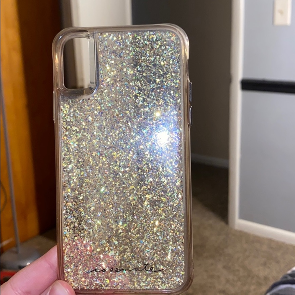 Glitter IPhone X case